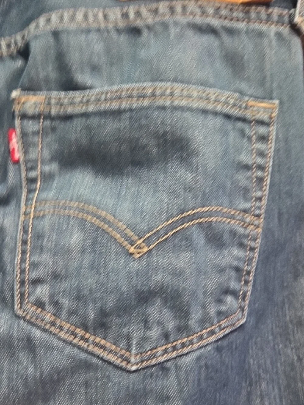 Levi's Men's Straight Jeans in Dark Blue